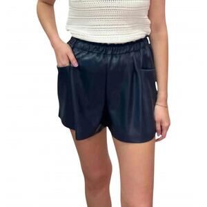 NEW MELISSA NEPTON hudson pull-on shorts in navy